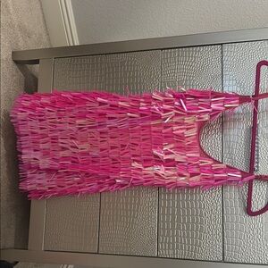 White Fox Boutique Pink Mini Dress